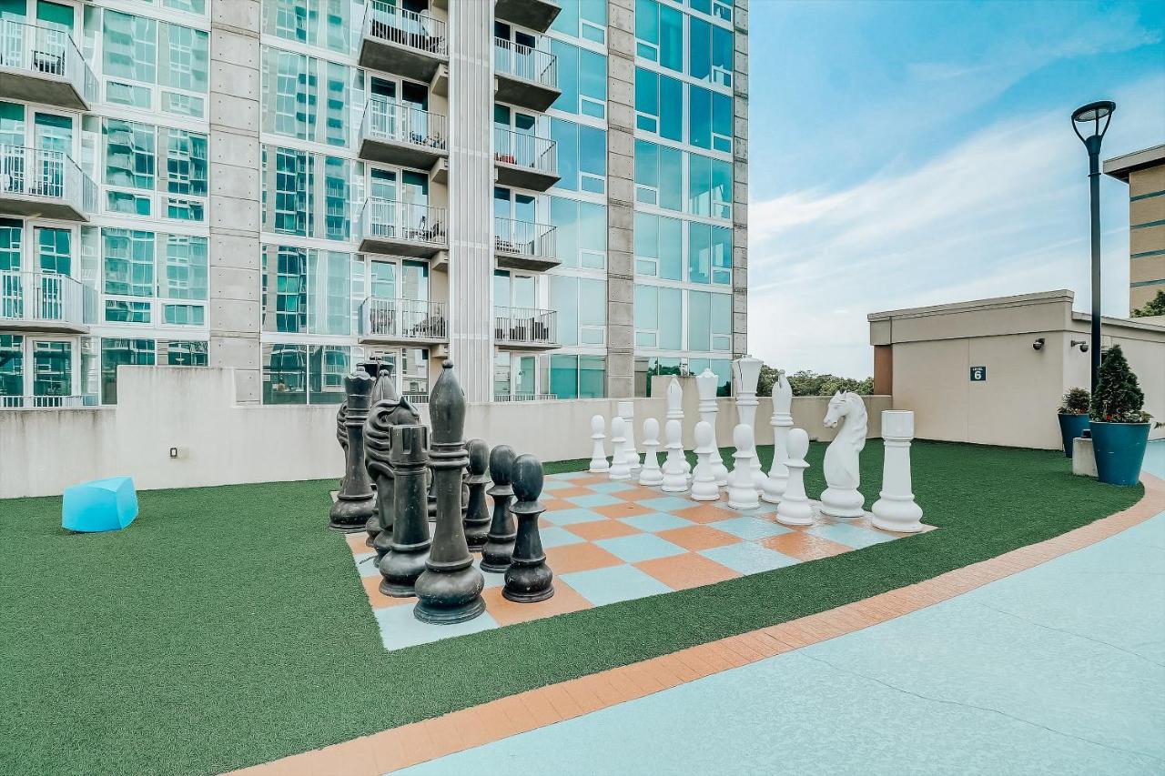 Frontdesk Skyhouse Apts Uptown Charlotte Lejlighed Eksteriør billede