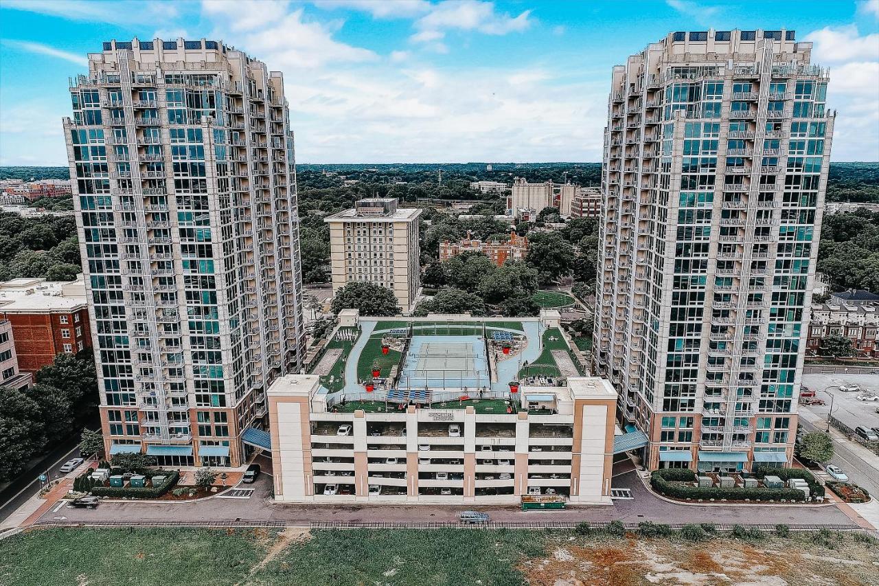 Frontdesk Skyhouse Apts Uptown Charlotte Lejlighed Eksteriør billede